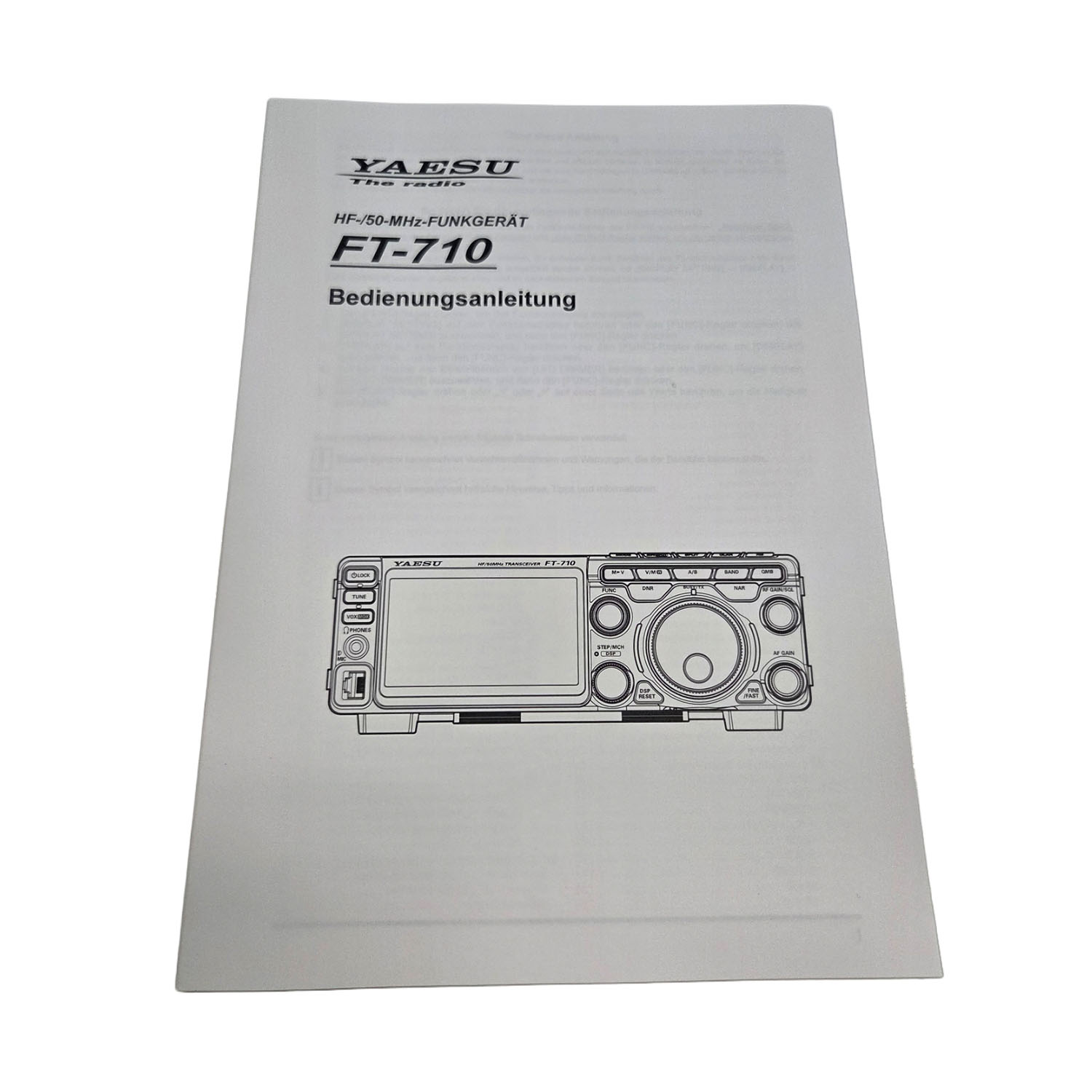 FT-710 Bedienungsanleitung