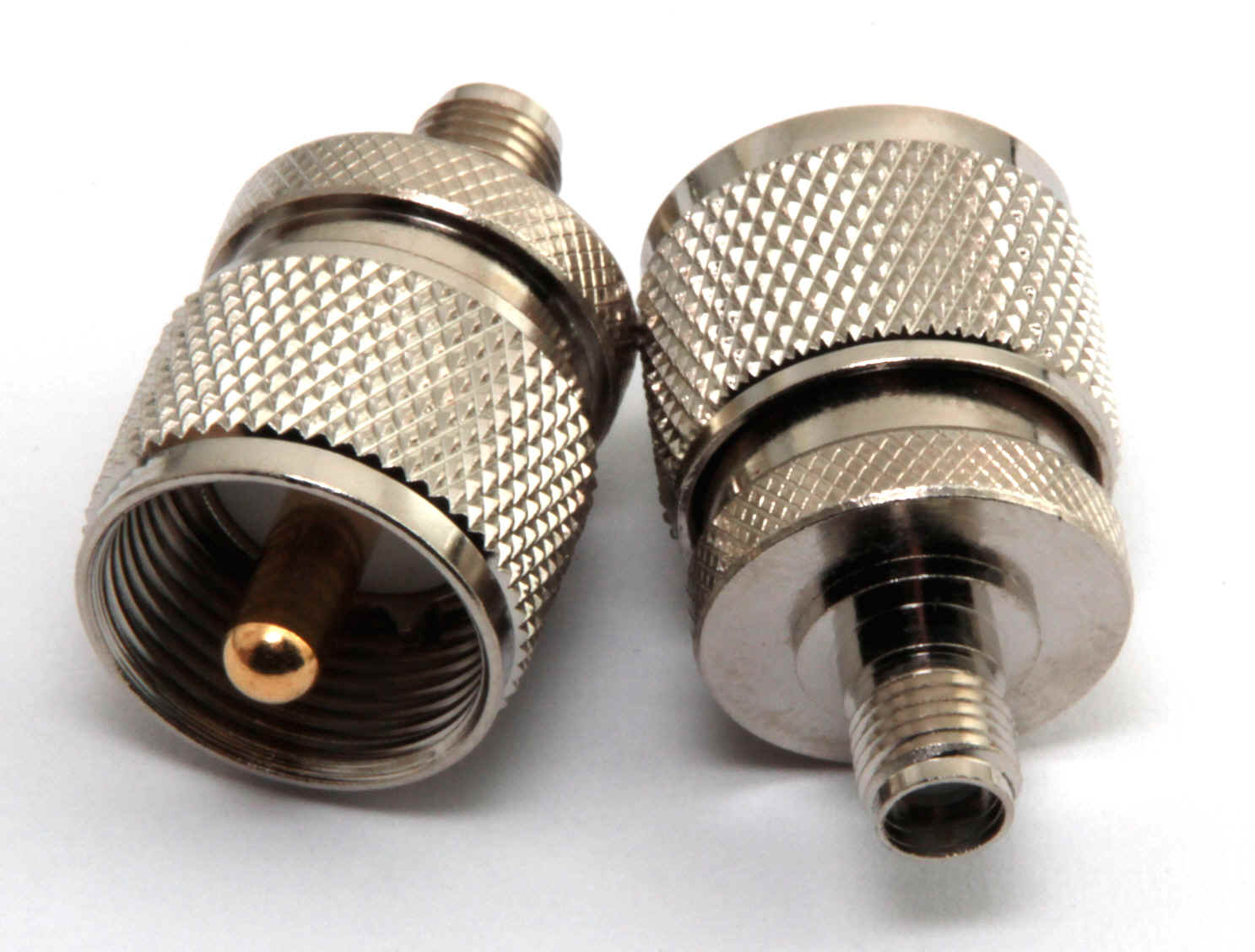 Adapter UHF-/PL-Stecker / SMA-Buchse