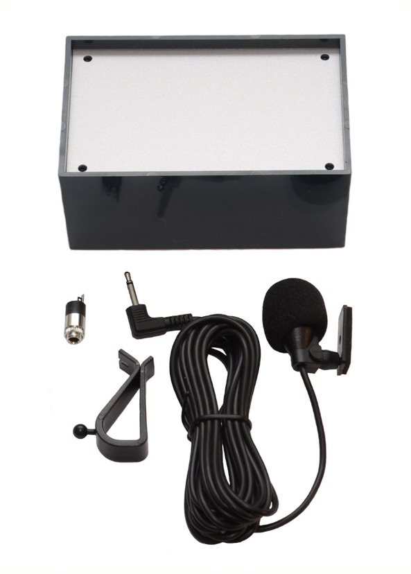 DK1TEO HandsFree Gehäuse und Mikrofon