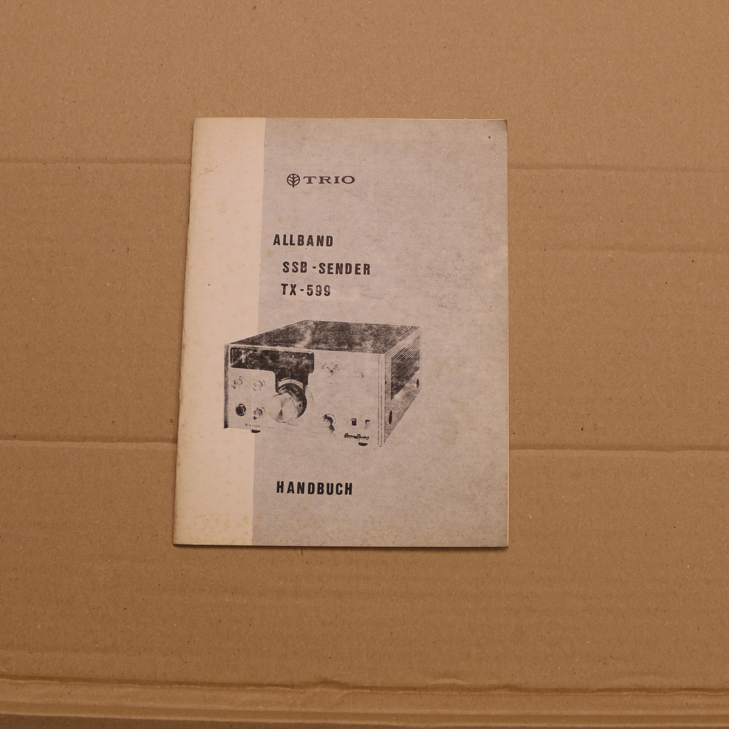 TRIO TX-599 HANDBUCH