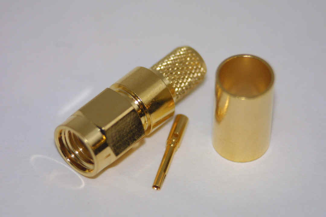 RP-SMA Stecker (zum crimpen)